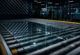Glass processing roller equipment